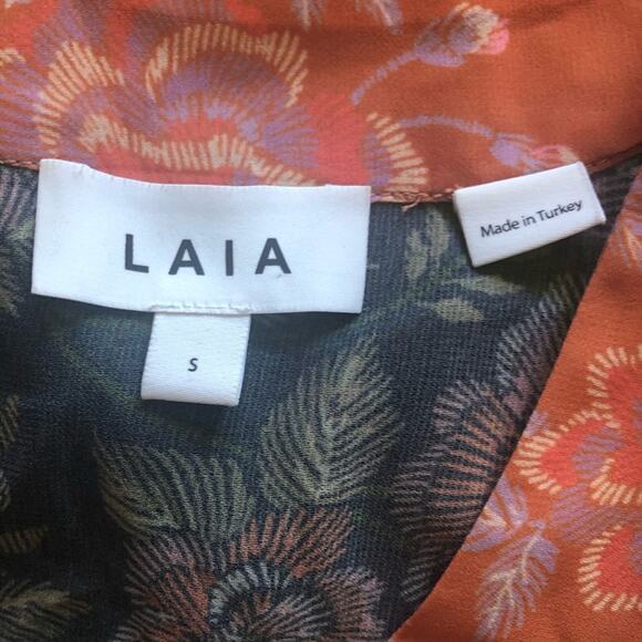 Anthropologie LAIA Floral Tunic - Picture 7 of 7